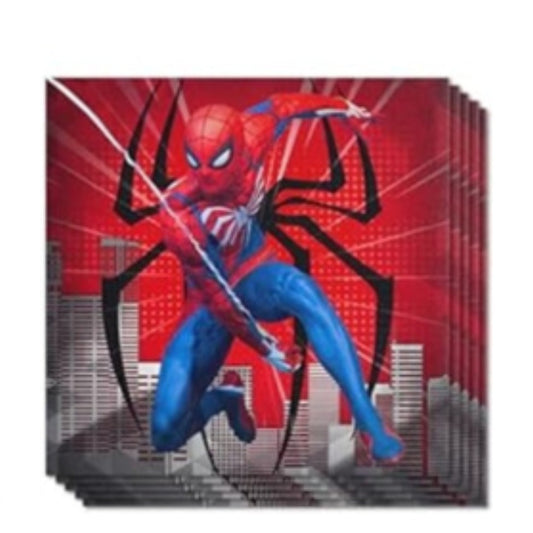 Spiderman Napkins set