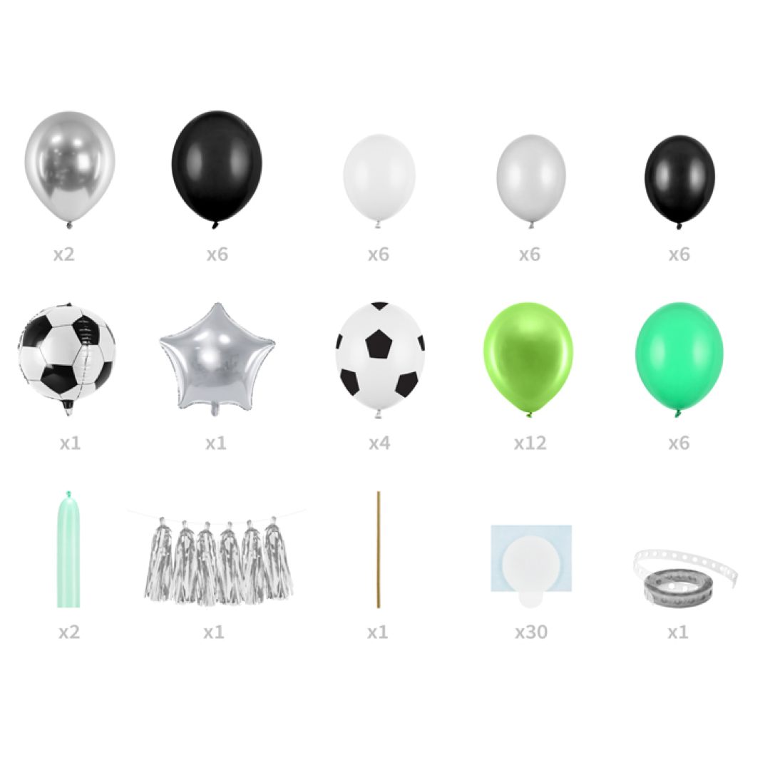 Football Balloon Garland (Non-Inflated)