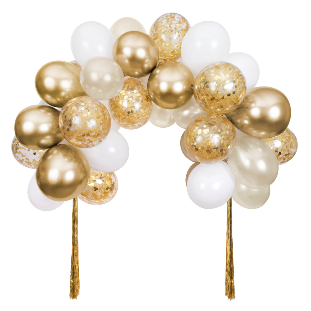 Gold Balloon Theme Party Arch Kit