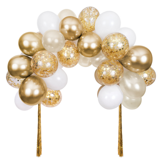 Gold Balloon Theme Party Arch Kit