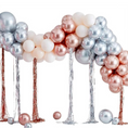 Load image into Gallery viewer, Rose Gold, Silver & Cream Balloon Arch Kit
