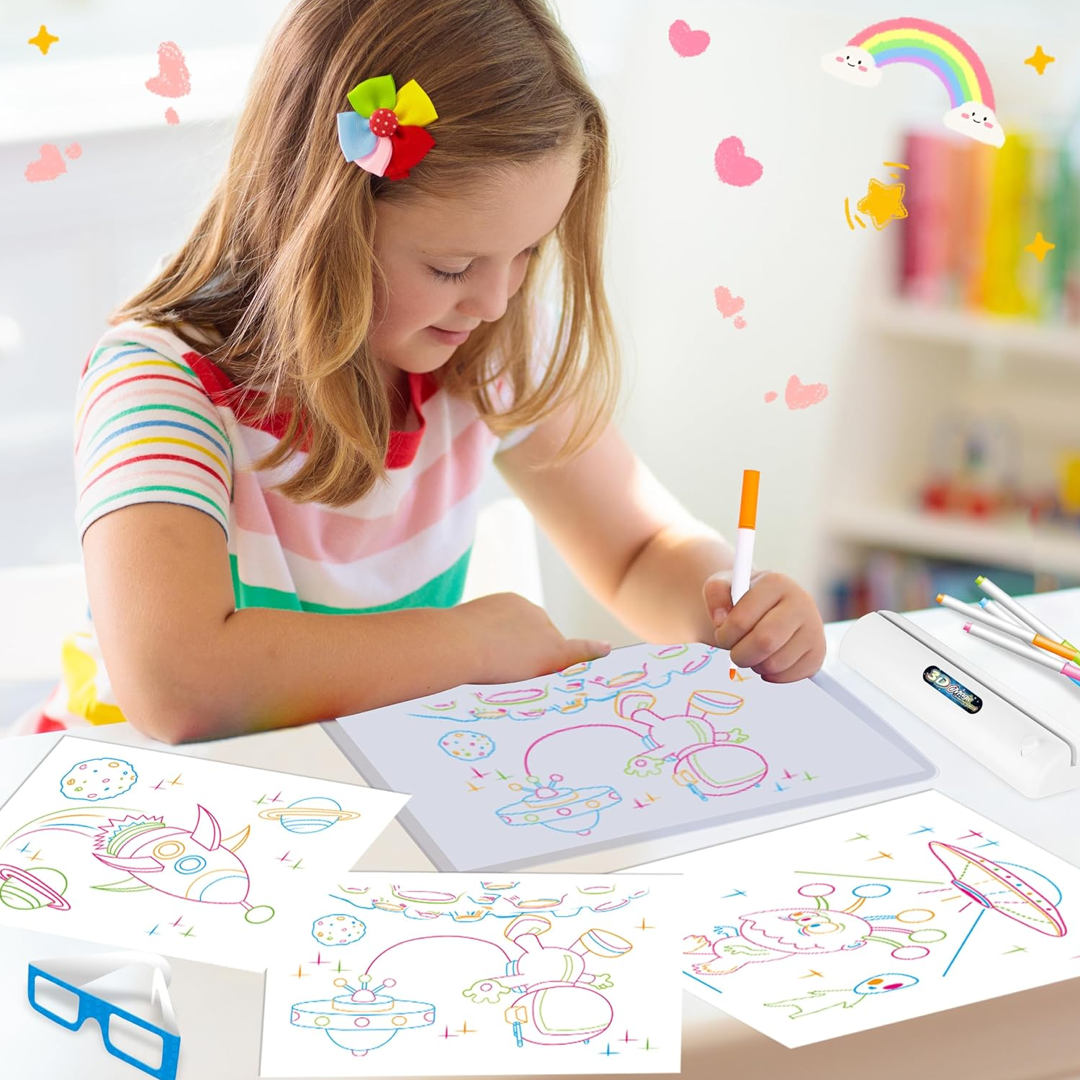 Magic Drawing 3D Board