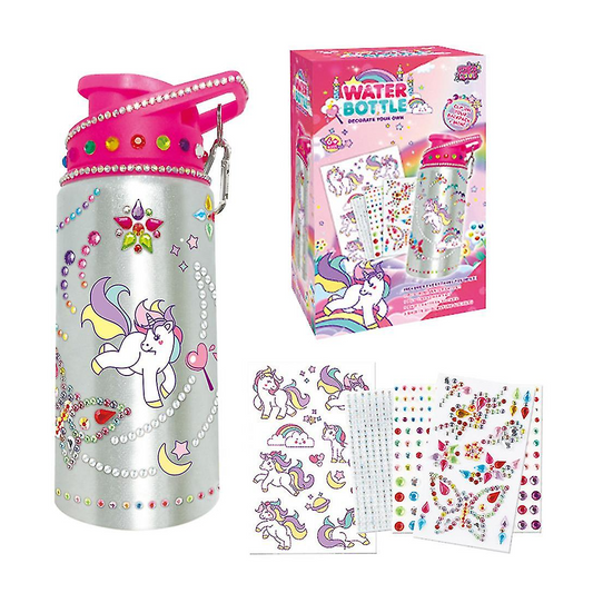 Decorate Your Own Water Bottles With Rhinestone