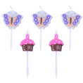 Load image into Gallery viewer, Butterfly and Cupcake Themed Candles
