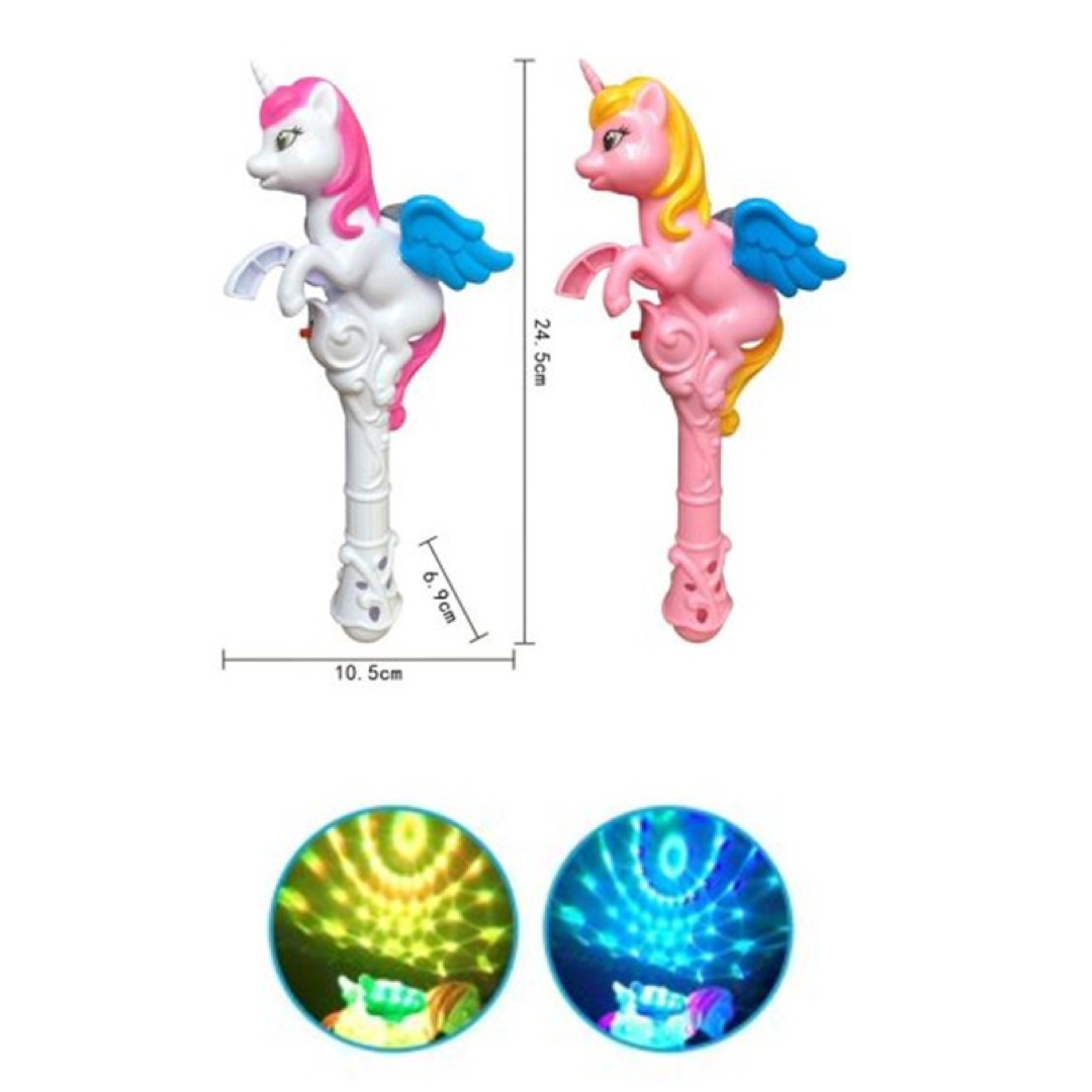 LED light-up flying unicorn