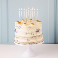 Load image into Gallery viewer, Gradient Metalic Birthday Candles
