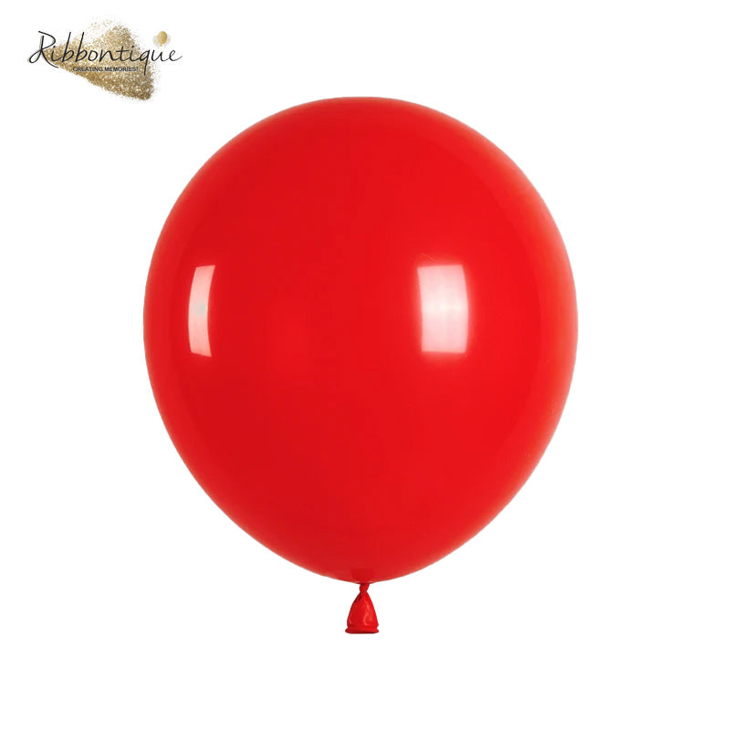 5 Inch Standard Balloons (Red)