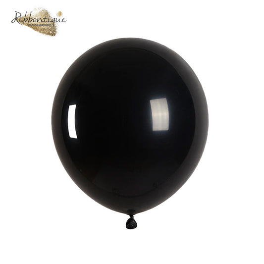 5 Inch Standard Balloons (Black)