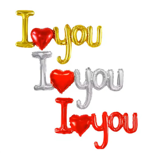 I Love you Balloon Garland 16" 54*97cm