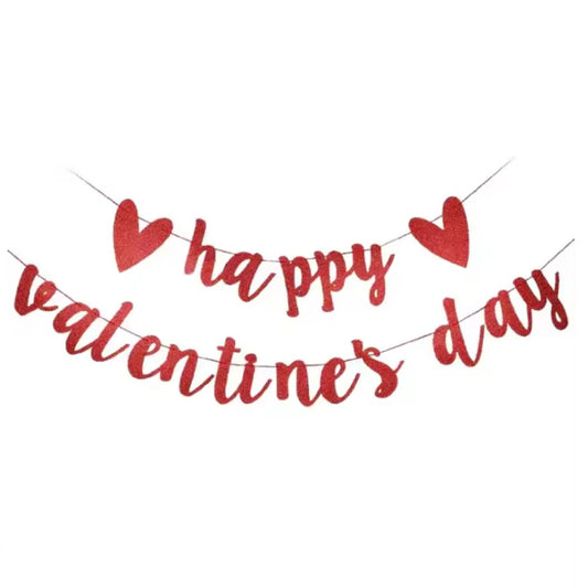 Happy Valentine's Day Garland 4 Meters
