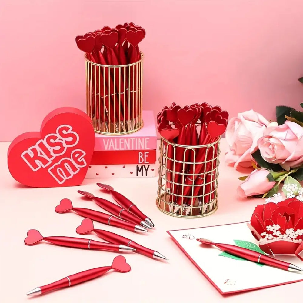 Heart Shape Love Pen - 1 Pc