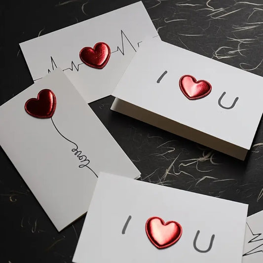 Heart Pop up - Valentine Card 1 Pc