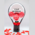 Load image into Gallery viewer, Valentines Balloon Arrangment with special Message
