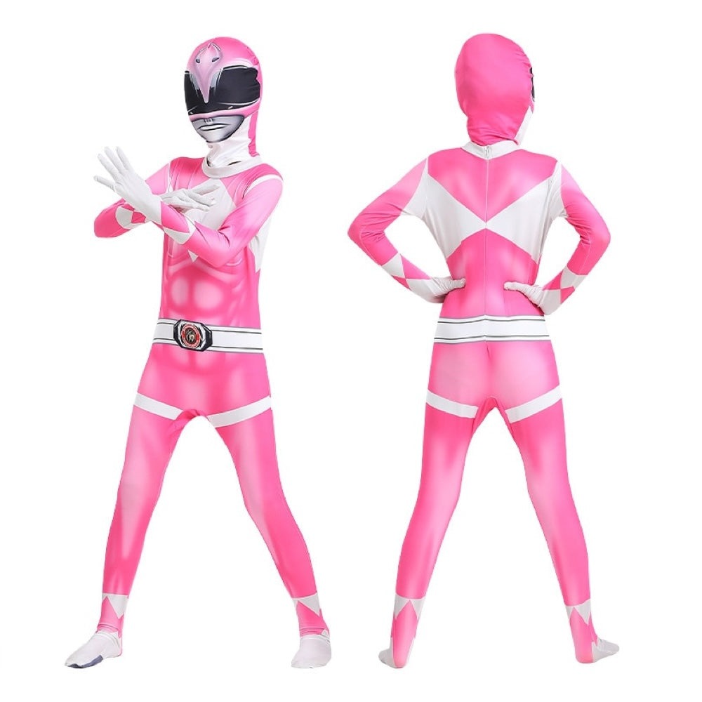 Kids Power Ranger Costume - Pink