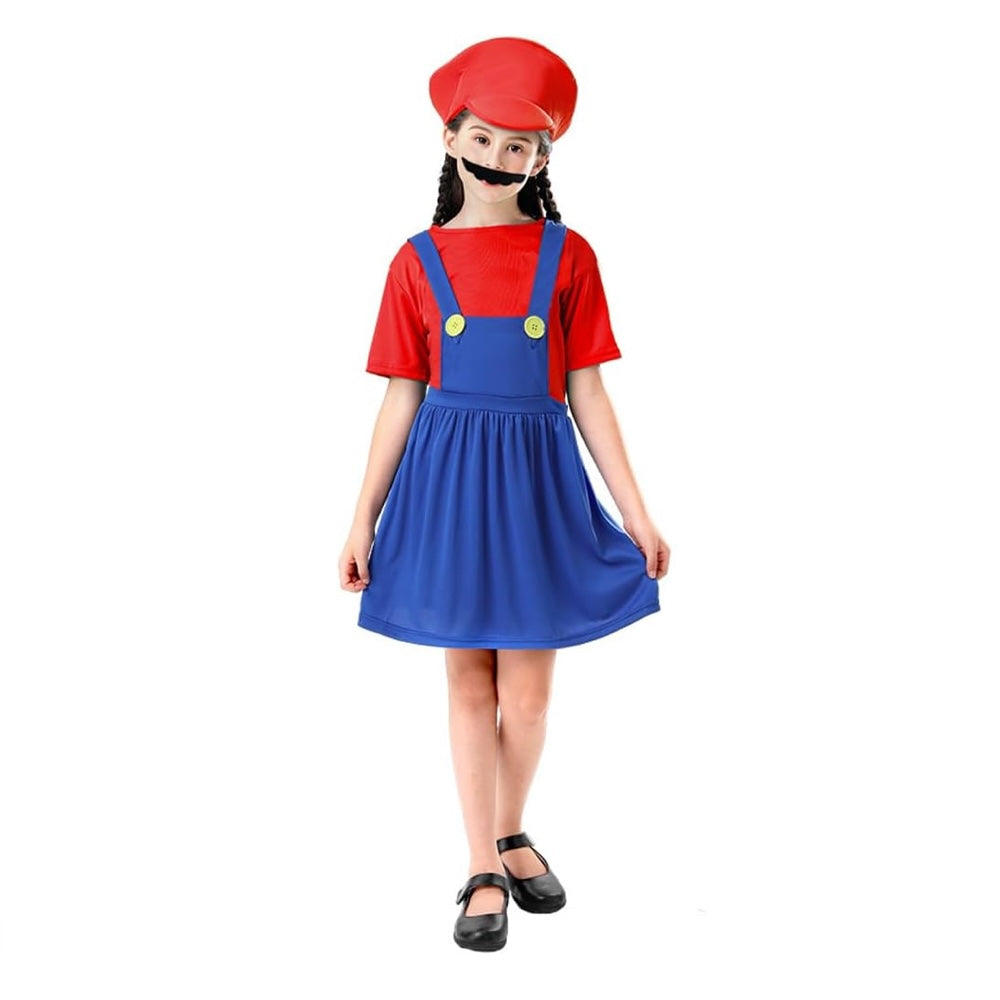 Super Mario Girls Costume - Red