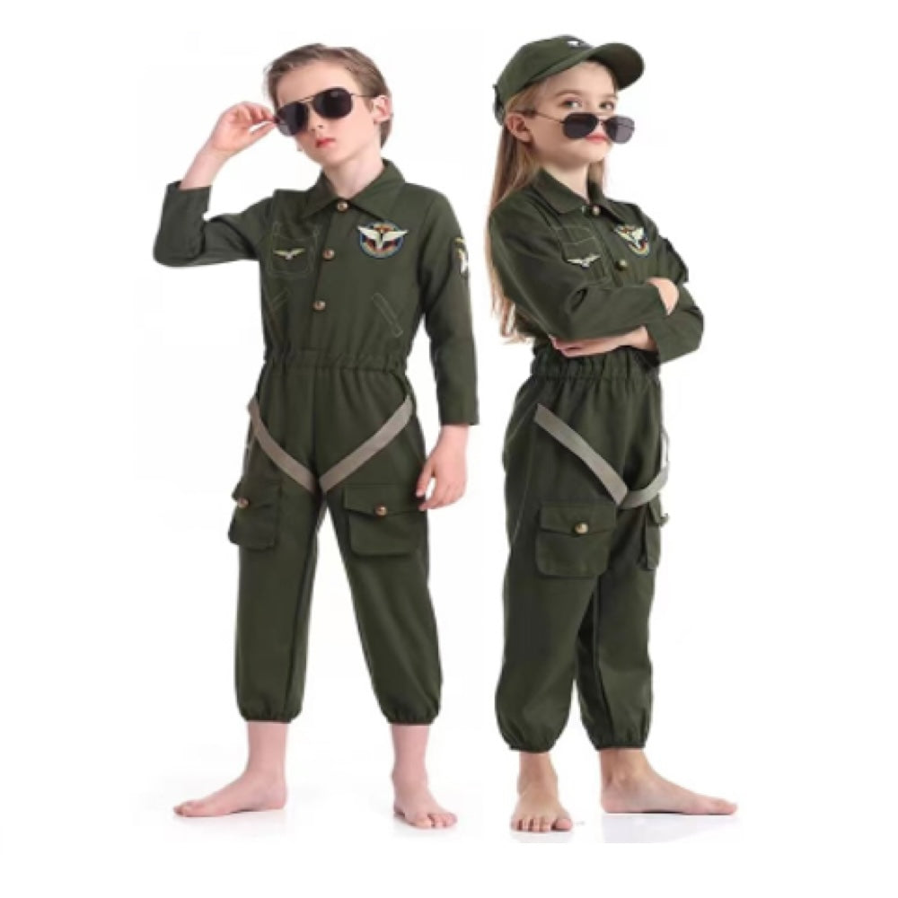 Air Force Pilot kids Costume