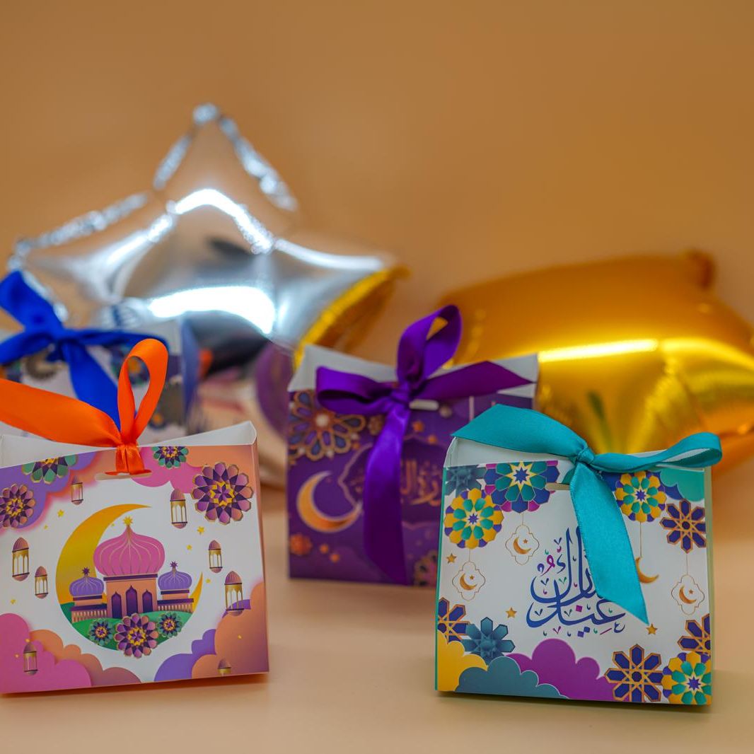 Garangao Eid Boxes - 4 Pcs with candy