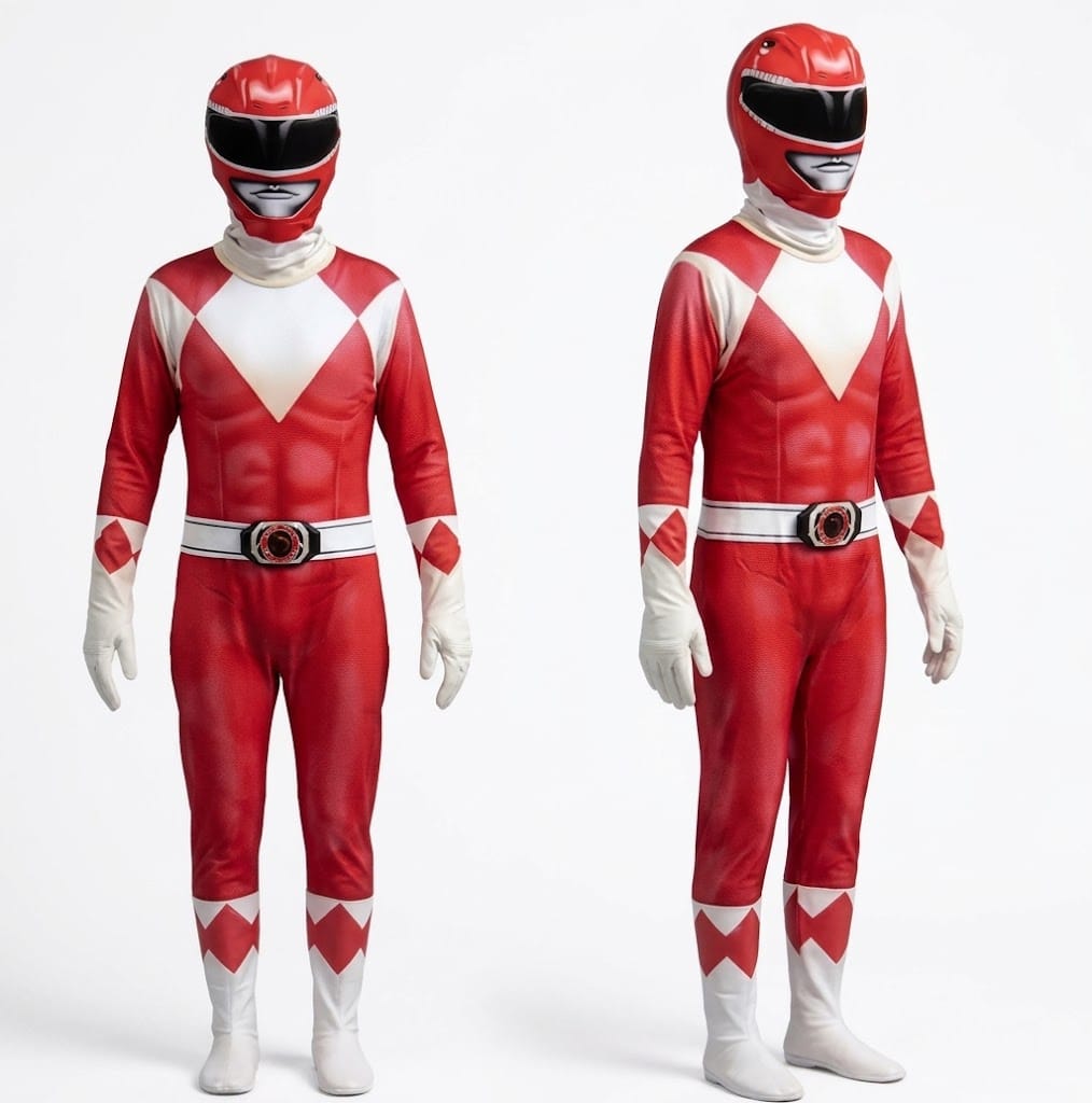 Power Rangers Kids Costume (RED)