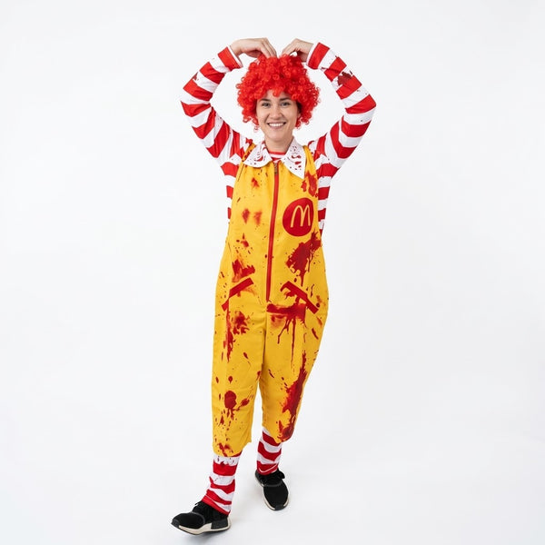 Ronald McDonald Spooky Costume