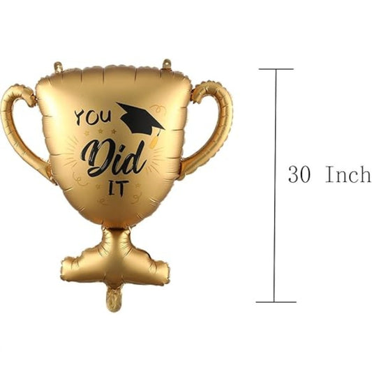 Graduation You Did it Trophy Balloon