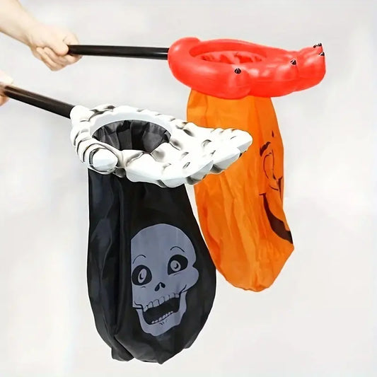 Palm Pumpkin Skull Candy Bag - 1 Pc