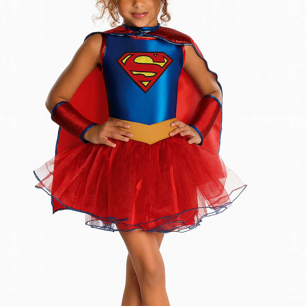 Super Women Girl's Costume