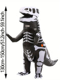 Load image into Gallery viewer, T-Rex Skeleton Dinosaur Party Suit
