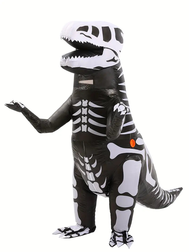 T-Rex Skeleton Dinosaur Party Suit