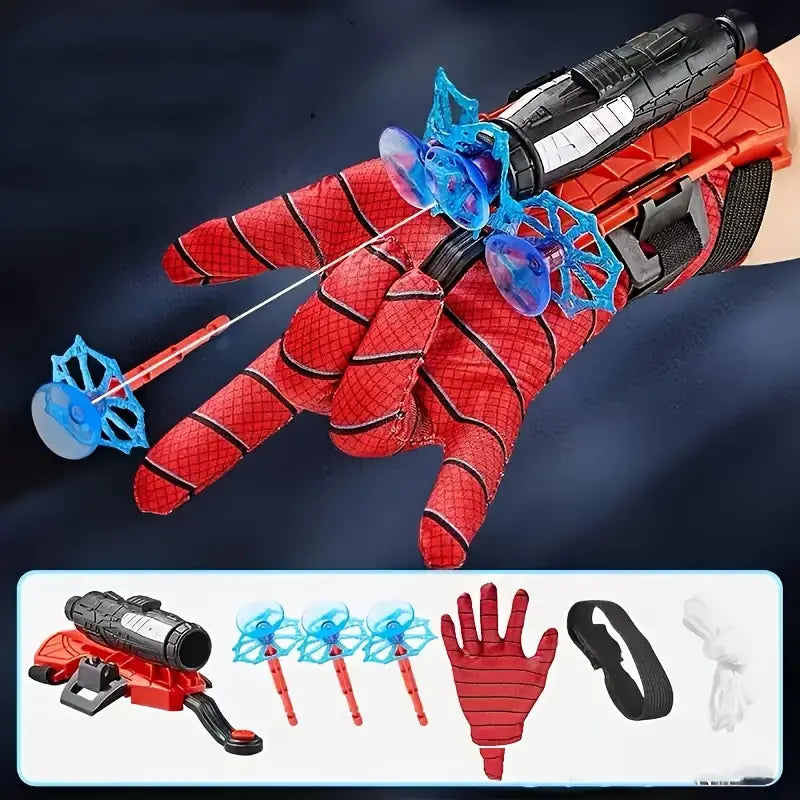Spider Silk Launcher Gloves - 1 Sets
