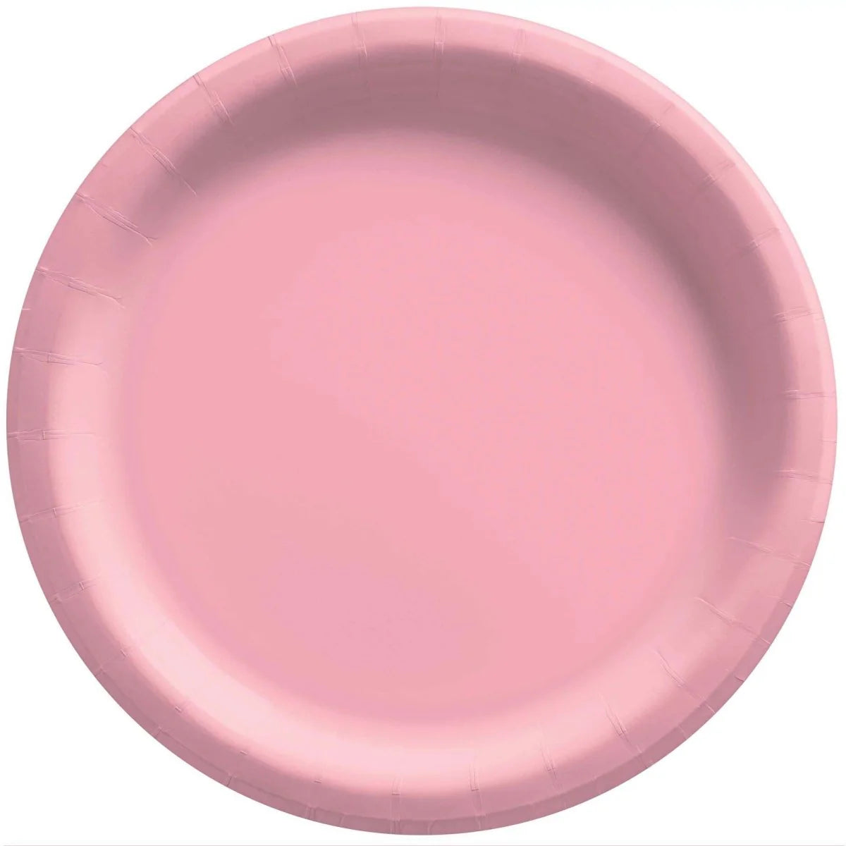 Light Pink Round 9 Inch Paper Plates