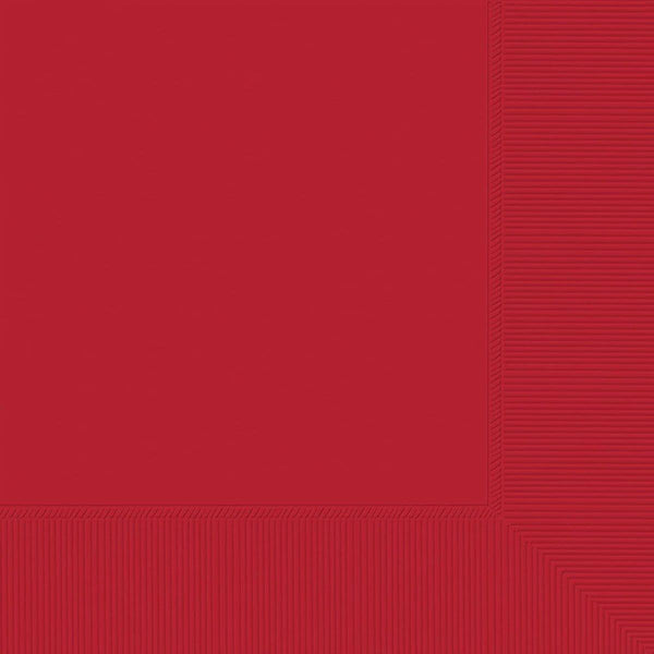 Red Paper Napkins