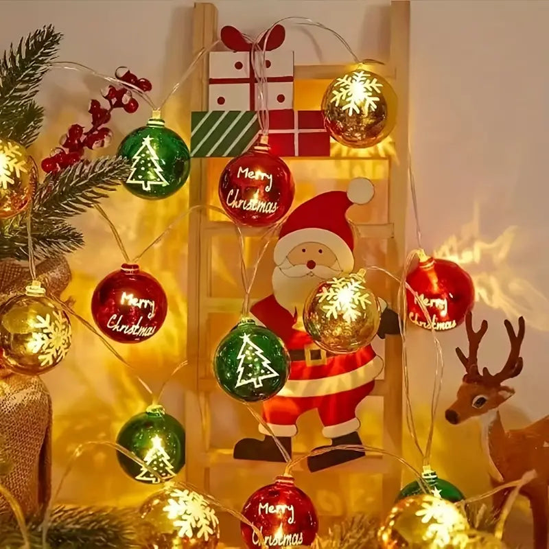 Christmas 3 m 20 lamp battery model Star light String Decoration