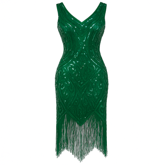 Vintage 1920's Women Sequin Costume