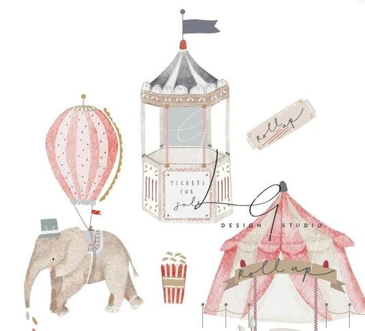 Circus Theme Cake Toppers