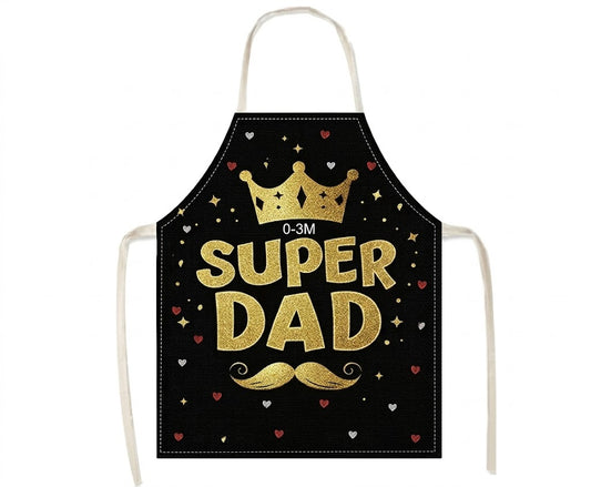 Father's Day Super Dad Apron