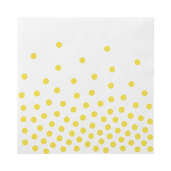 White and gold Theme Napkins 10 Pcs