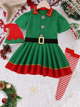 Load image into Gallery viewer, Christmas Elf Costume for Females & Girls
