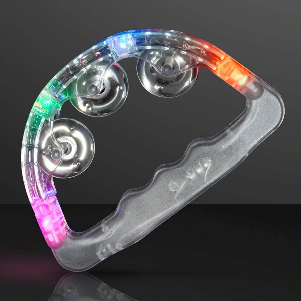 Flashing Tambourine LED Light Up