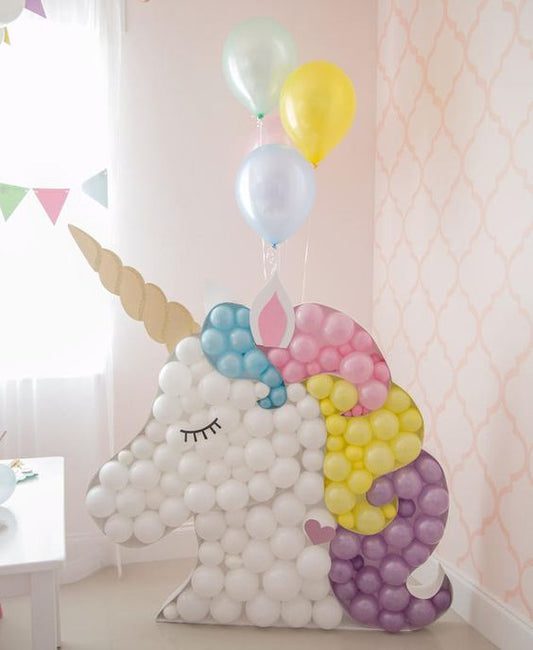 Unicorn Balloon Mosaic