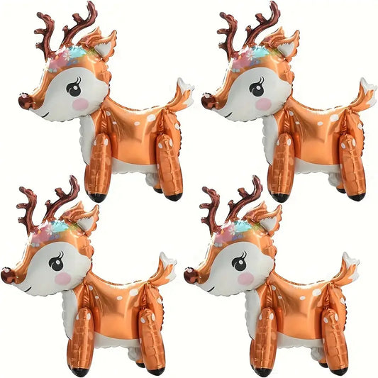 Christmas Reindeer Foil Balloons 67*64cm