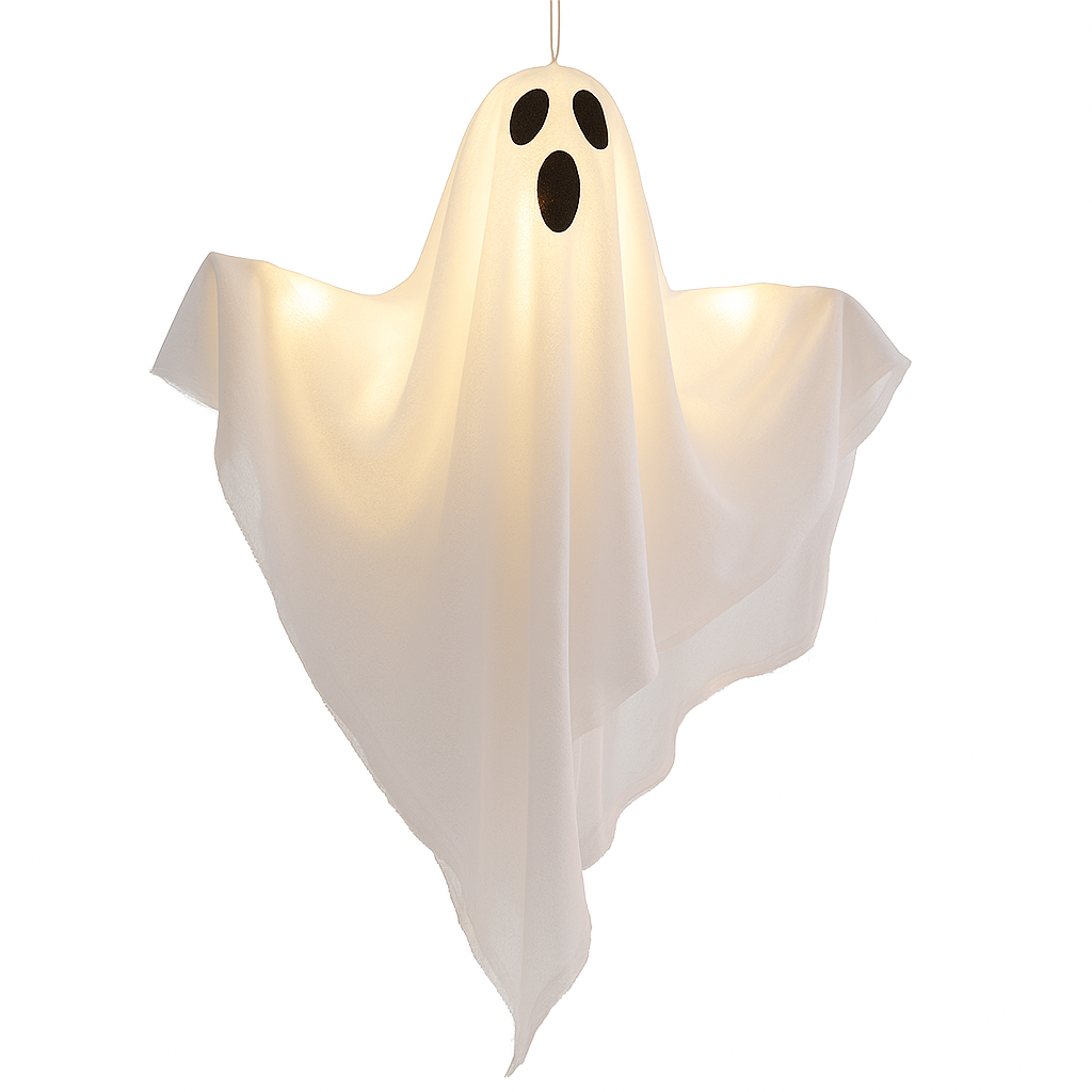 Spooky Illuminated Ghost 50 cm