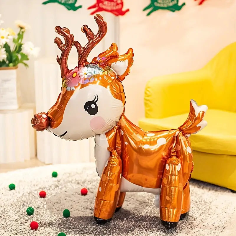 Christmas Reindeer Foil Balloons 67*64cm