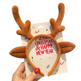 Load image into Gallery viewer, Christmas Deer Headband
