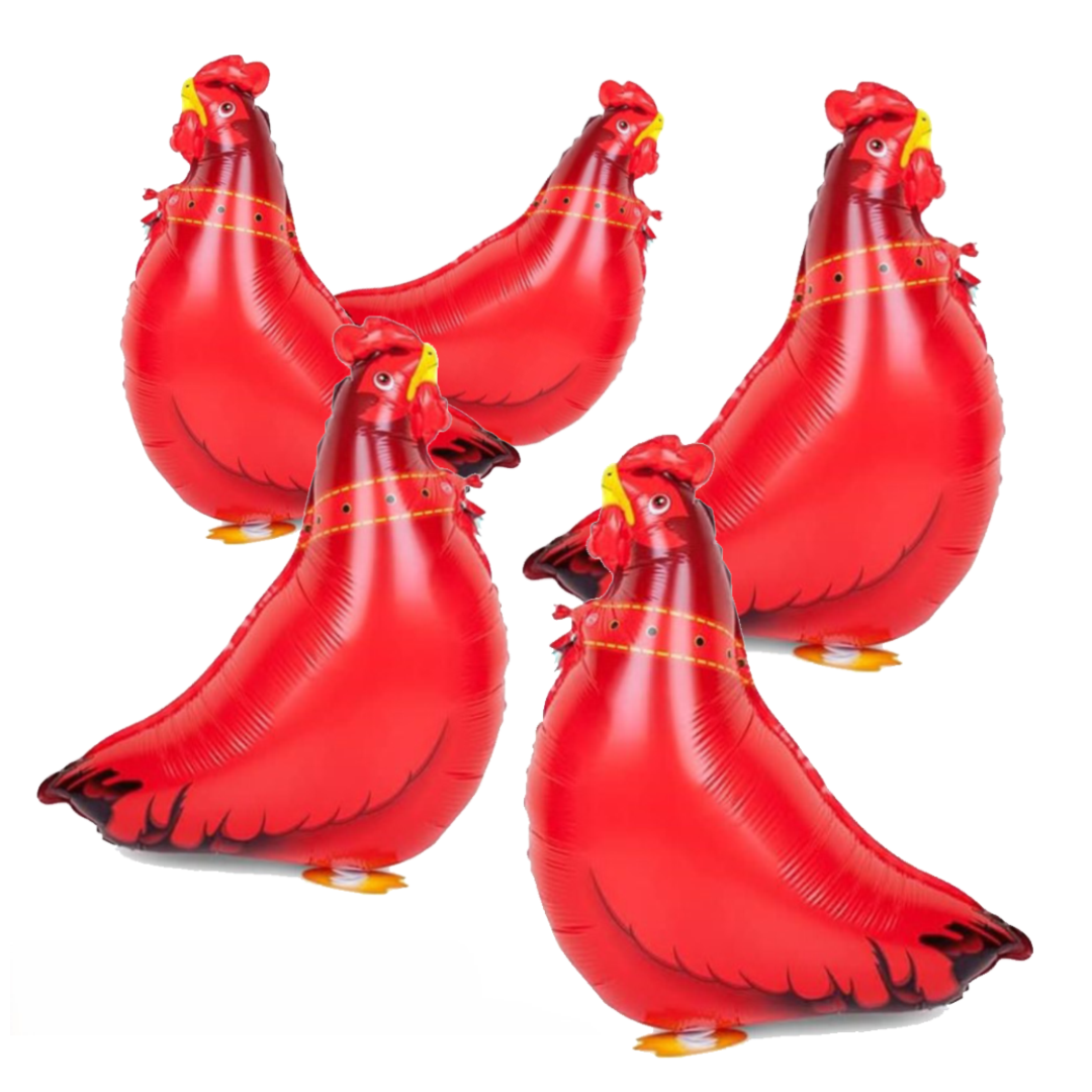 Walking Pet Balloon Chicken Farm Animal