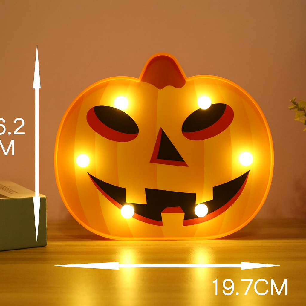 Spooky illuminated Pumpkin
