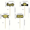 Load image into Gallery viewer, Graduation Cupcake Toppers Set
