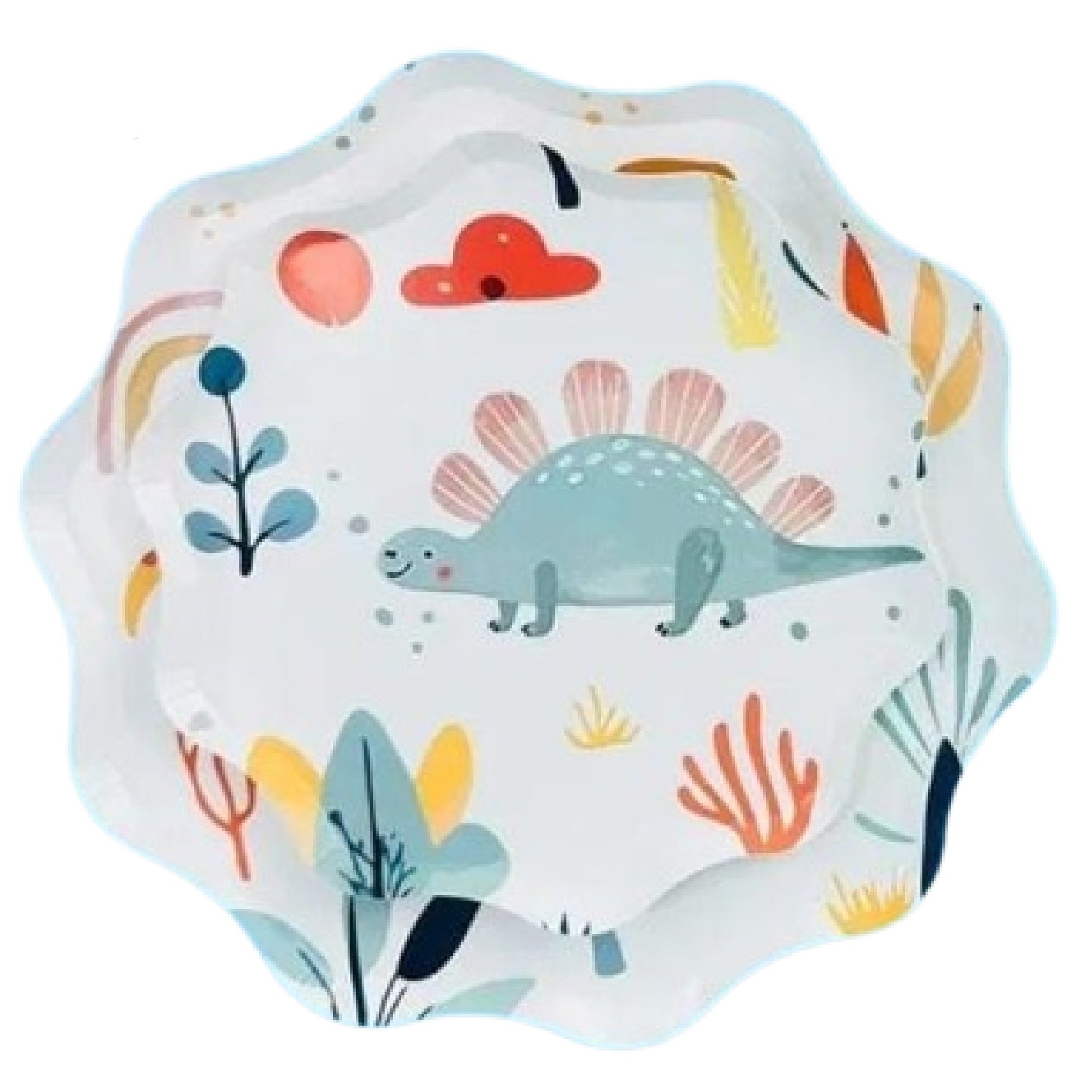 Dinosaurs Theme 8.5 Inch Paper Plates