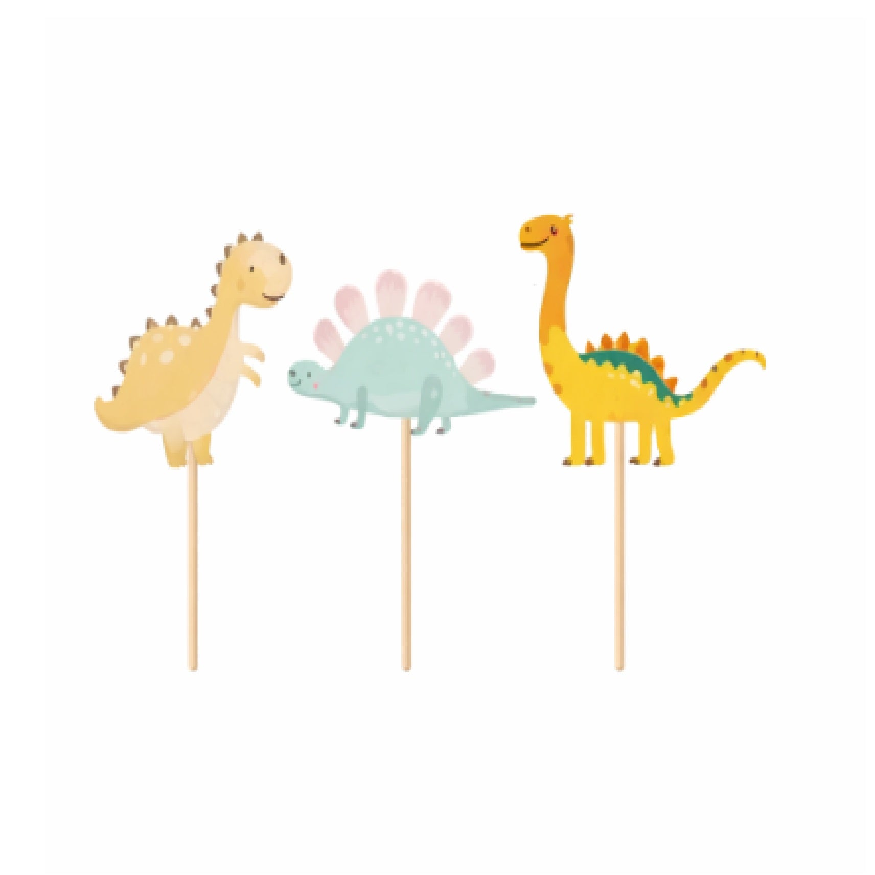 Dinosaurs Theme Cake Toppers