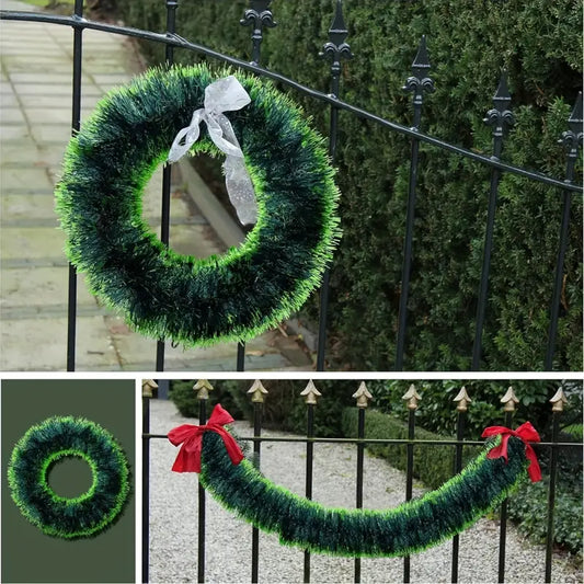 Christmas Tinsel Garland 2m