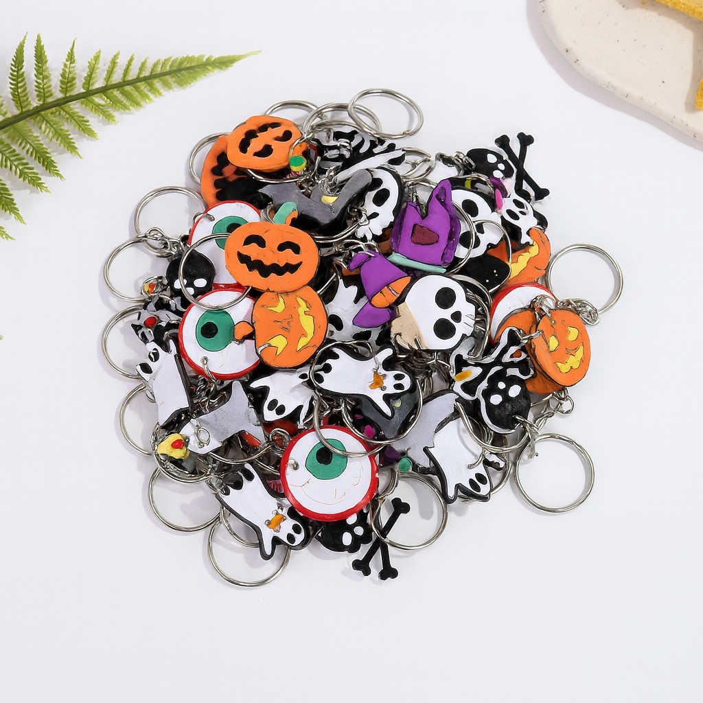 Spooky Halloween Key Chain